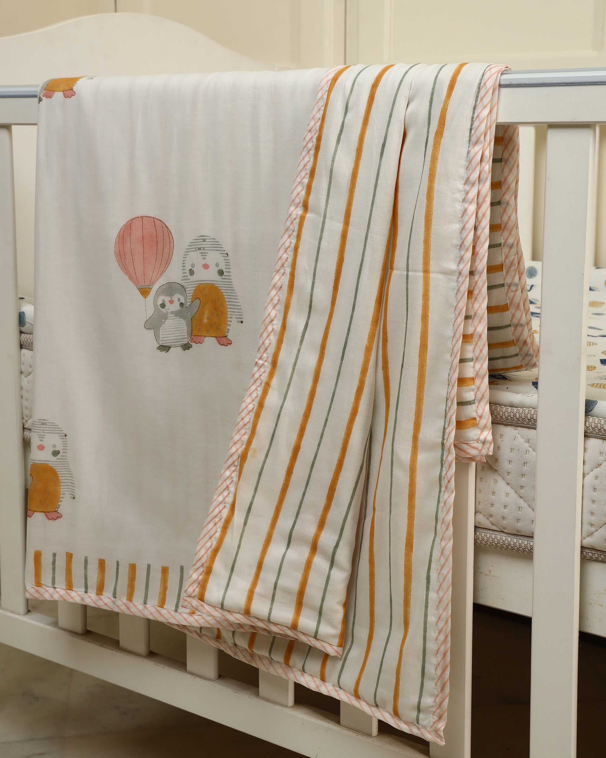 Balloon Buddies Reversible Kids Dohar